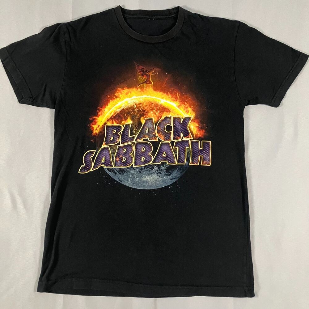 Black Sabbath The End 2016 Tour T-Shirt Mens Small Black Metal Concert Tee‎